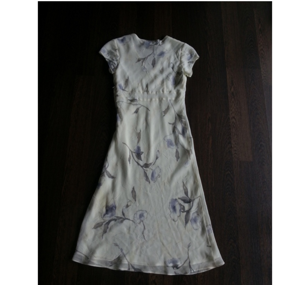 Smith and Miles bias cut dress with slip